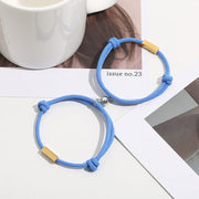 Customized Name Bracelet Love Magnet Couples Bracelet