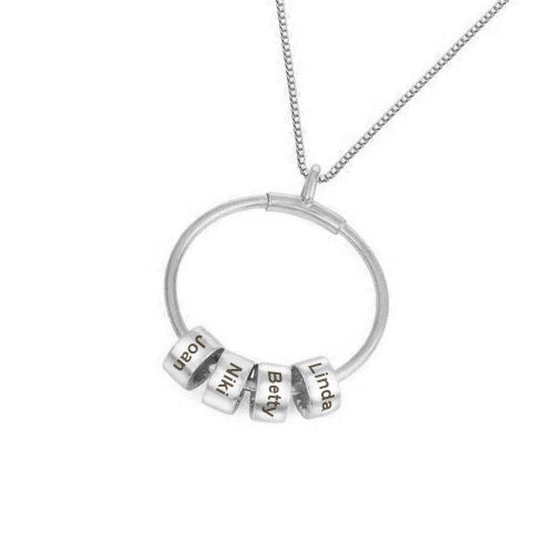 Personalised Stainless Necklace with Customized Names